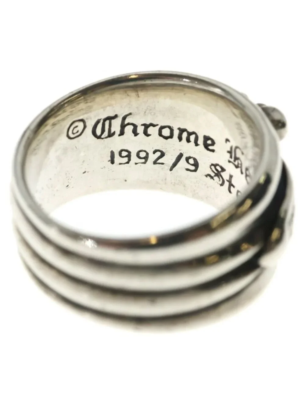 Chrome Hearts Dagger Ring Silver